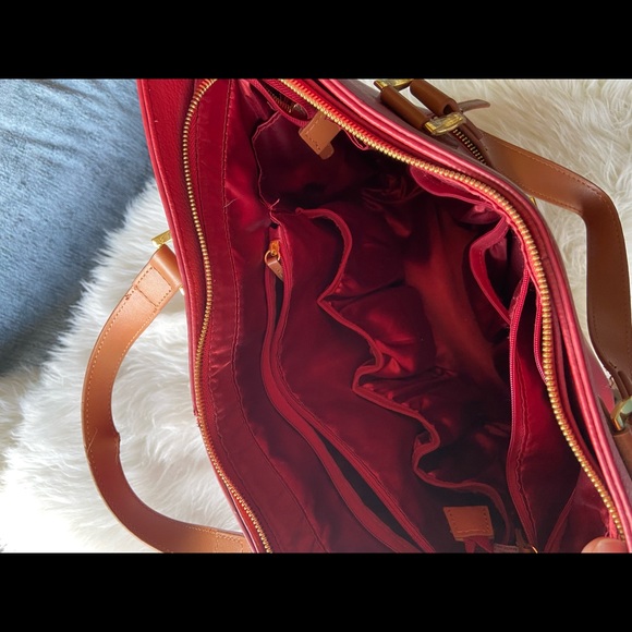 Joy & Iman Alexandria Leather Tote - excellent condition - Picture 3 of 6